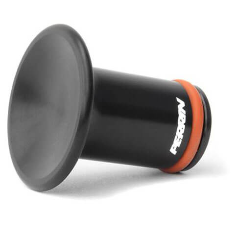 Perrin Drift Button (Aluminum, Black Anodized), 2002-2026 WRX/STi & 2013+ BRZ/FR-S/86 - Angle 2