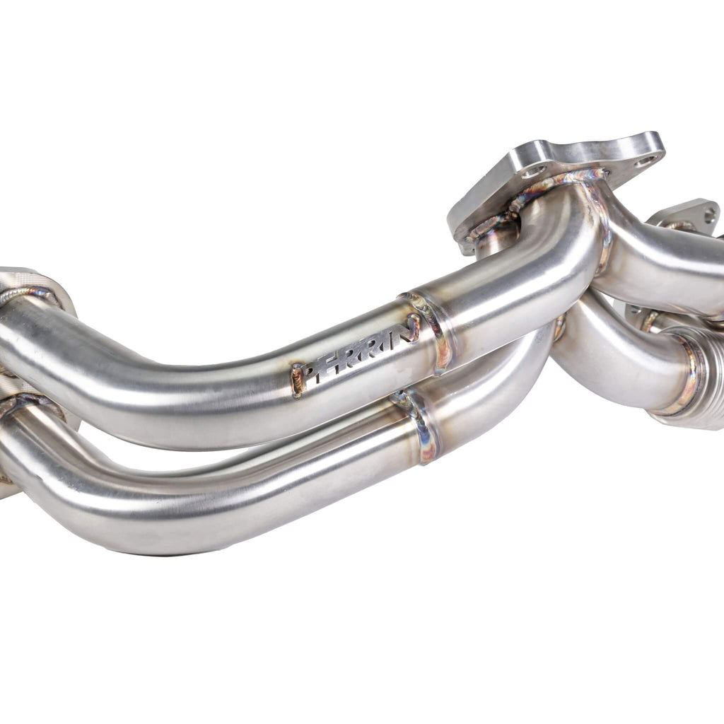 Perrin Equal Length Exhaust Header, 2022-2026 WRX - Angle 3