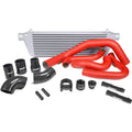 Perrin Front Mount Intercooler Kit (Red Tubes & Silver Core), 2022-2026 WRX