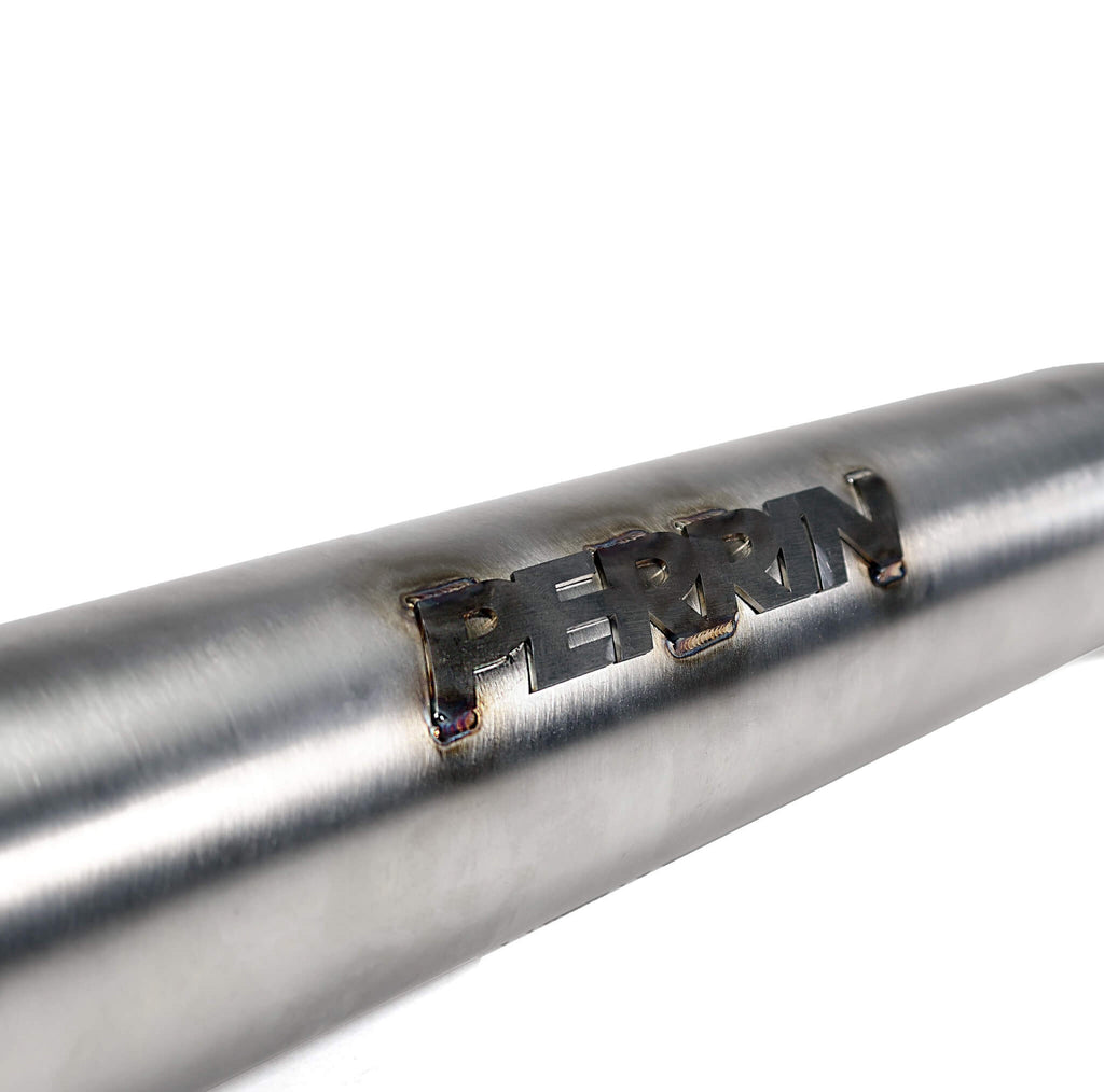 Perrin Front-Pipe w/ Cat, 2022-2026 WRX - Angle 2