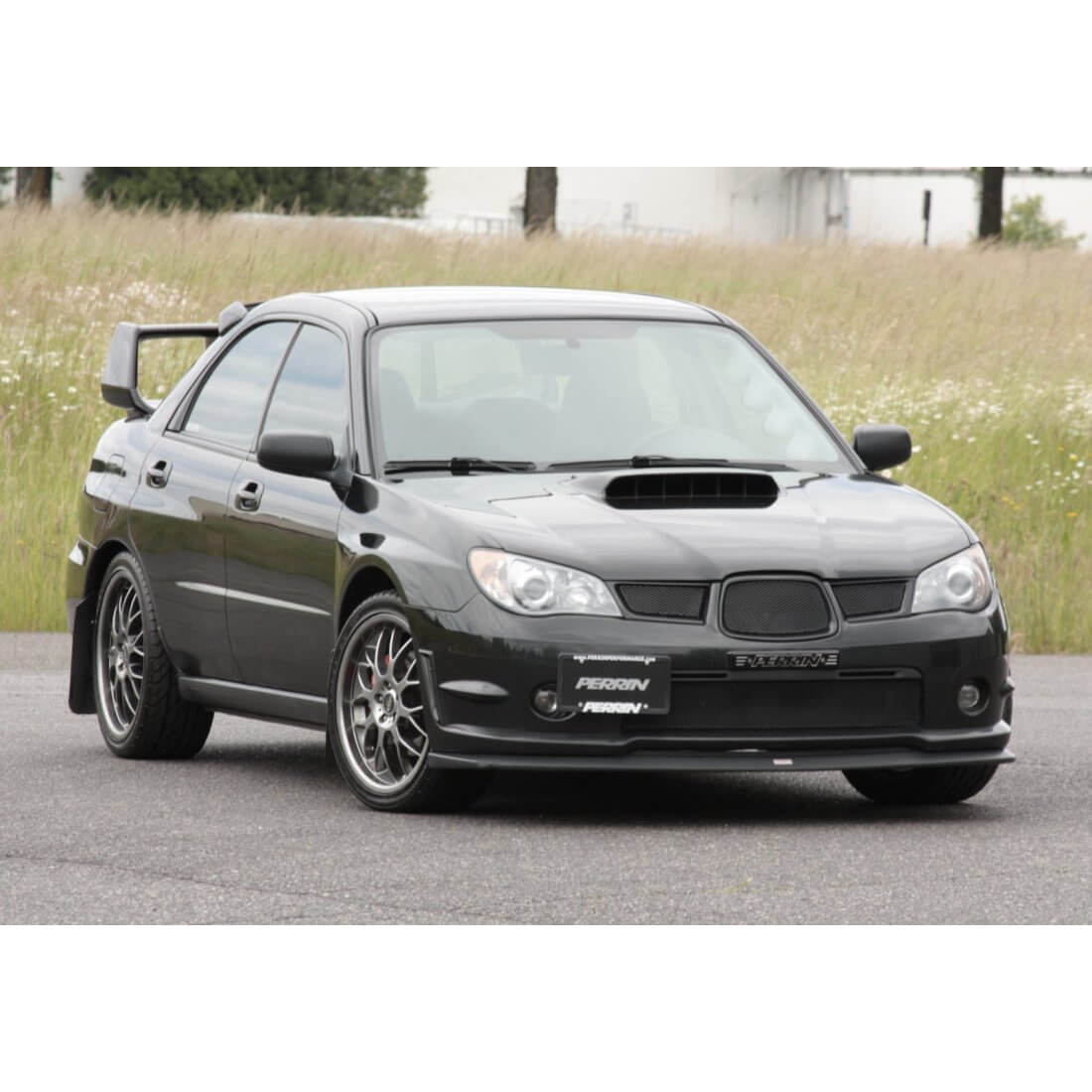 Perrin License Plate Relocation Kit, 2008-2014 WRX & 2008-2014 STi - Angle 4