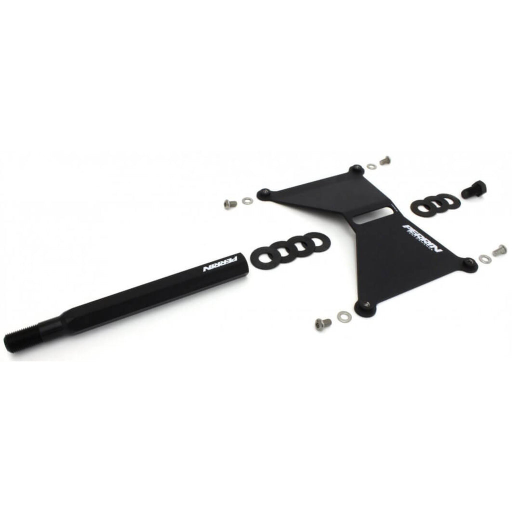 Perrin License Plate Relocation Kit, 2015-2017 WRX & 2015-2017 STi - Angle 2