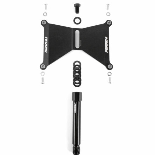 Perrin License Plate Relocation Kit, 2020-2024 GR Supra (A90) - Angle 4
