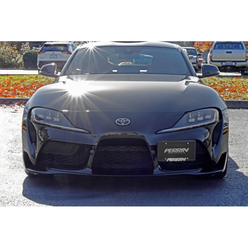 Perrin License Plate Relocation Kit, 2020-2024 GR Supra (A90) - Angle 5
