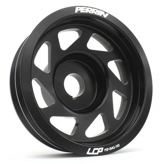 Perrin Lightened Crank Pulley, 2002-2014 WRX & 2004-2021 STi