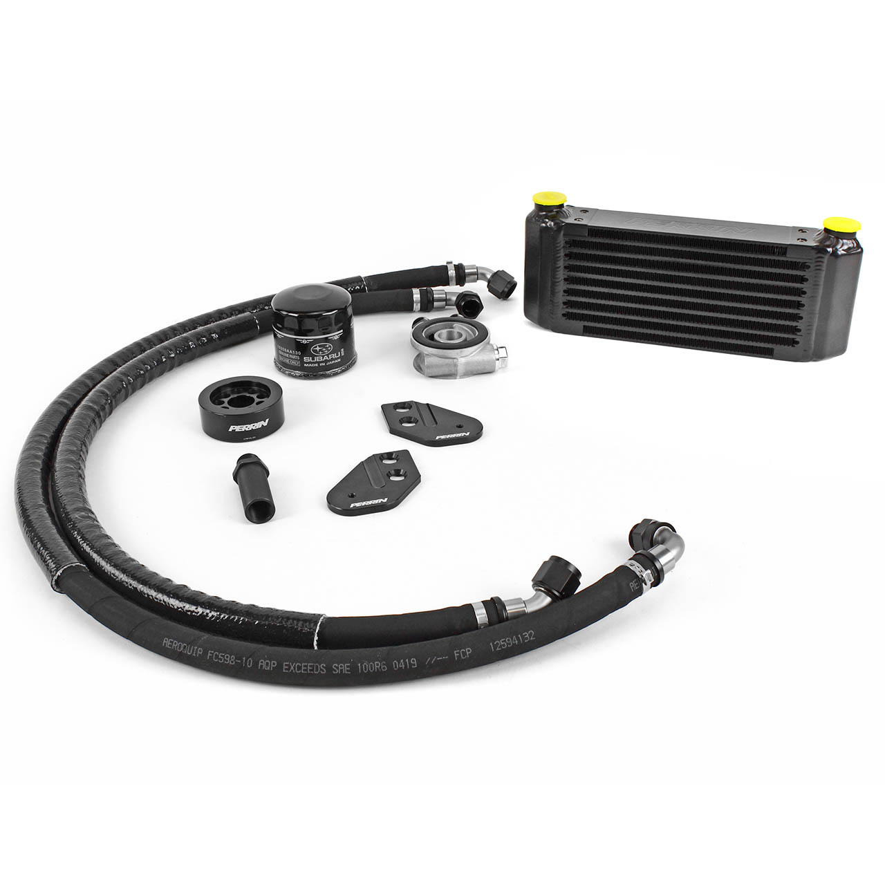Perrin Oil Cooler Kit (Full Kit w/ Lines), 2013-2020 BRZ/FR-S/86