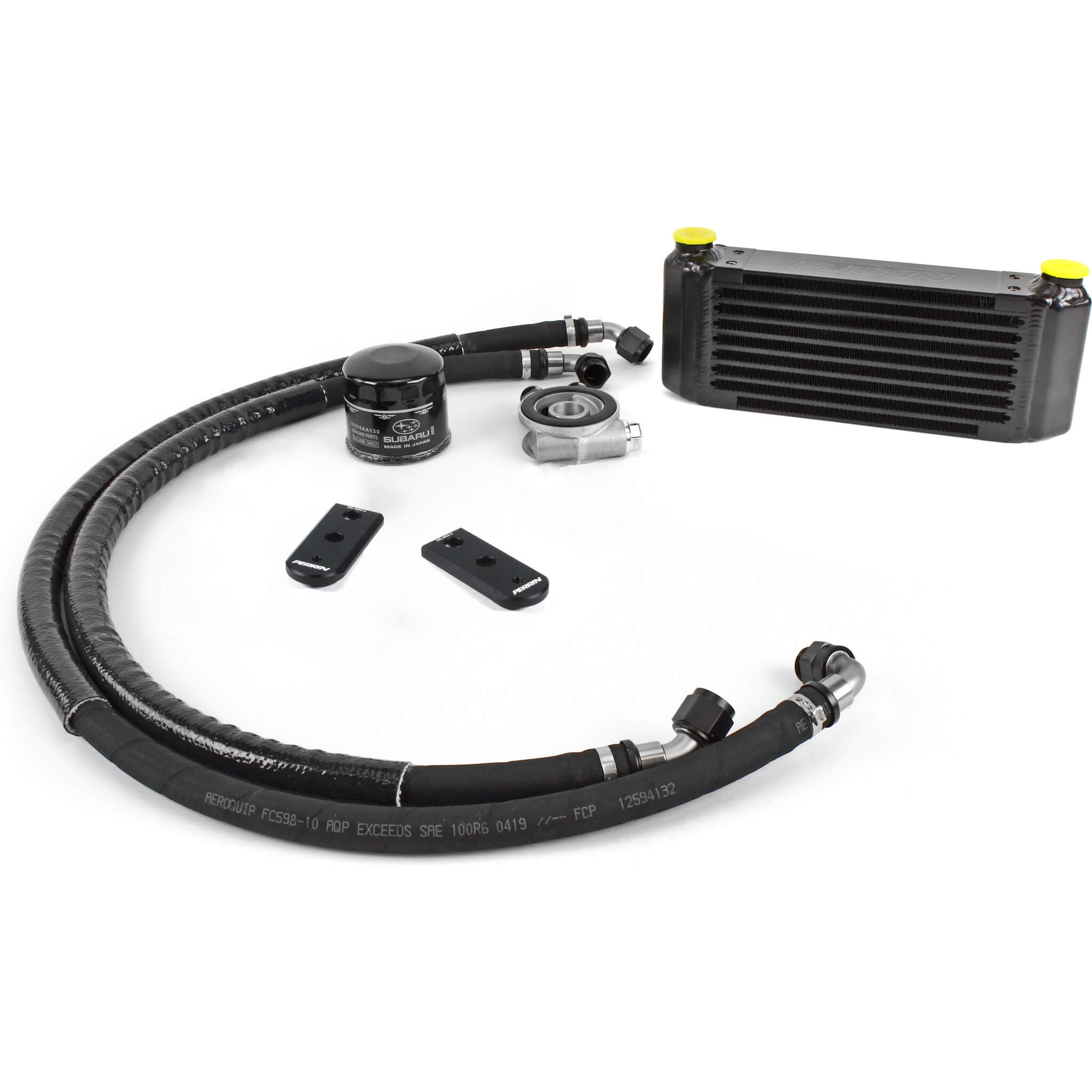 Perrin Oil Cooler Kit (Full Kit w/ Lines), 2022-2025 BRZ & GR86