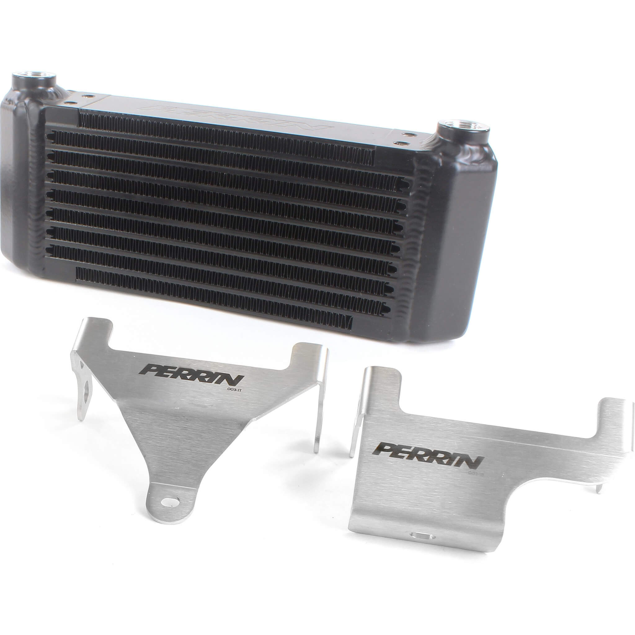 Perrin Oil Cooler Kit (Tuner Kit w/o Lines), 2002-2014 WRX & 2004-2021 STi