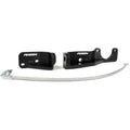 Perrin Pitch Stop Mount Kit w/ SS Clutch Line (Black), 2015-2021 WRX & STi