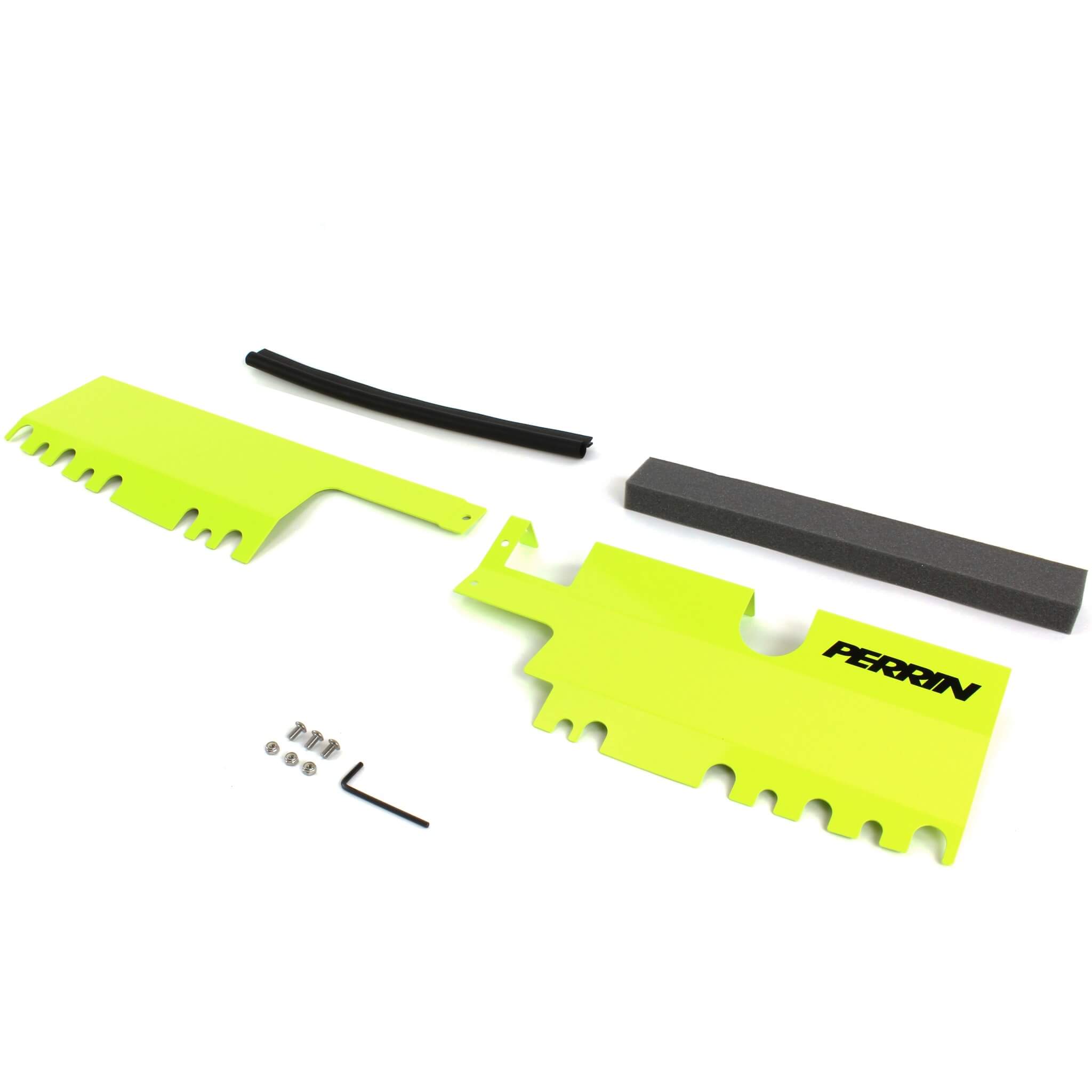 Perrin Radiator Shroud (With OEM Intake Scoop), 2015-2021 STi & 2015-2021 WRX