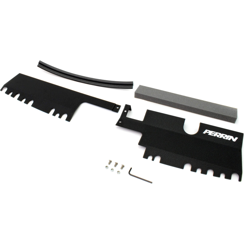 Perrin Radiator Shroud (With OEM Intake Scoop), 2015-2021 STi & 2015-2021 WRX