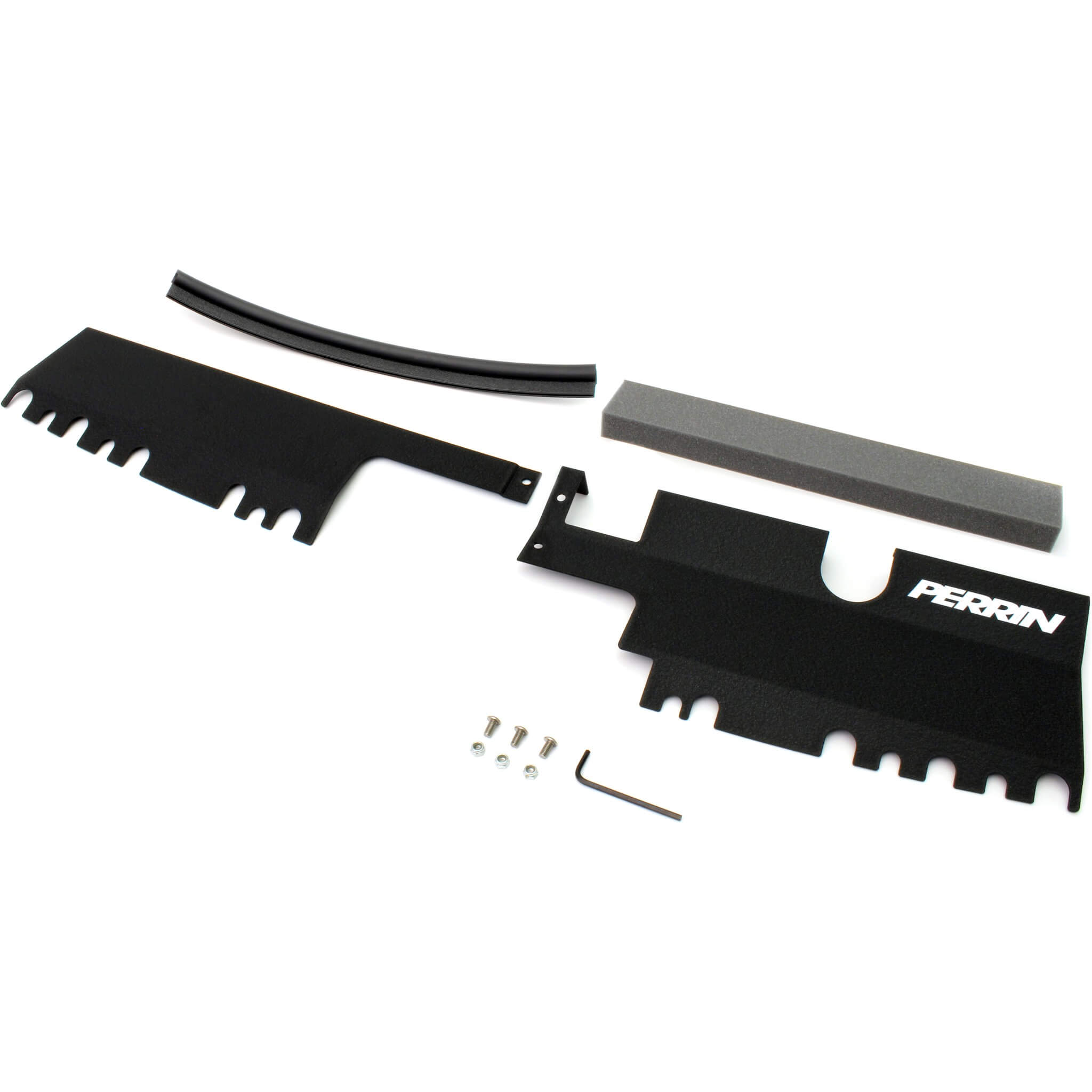 Perrin Radiator Shroud (With OEM Intake Scoop), 2015-2021 STi & 2015-2021 WRX