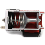 Perrin Recirculating Blow Off Valve (Red), 2015-2021 WRX - Angle 2