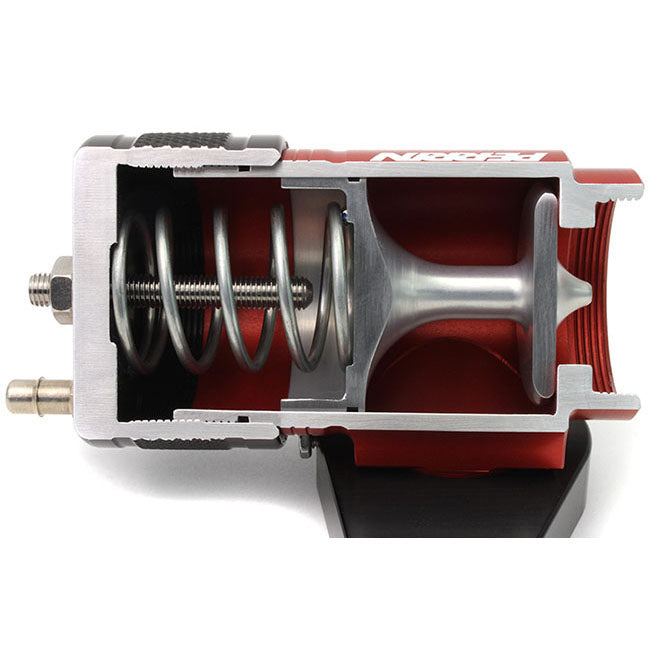 Perrin Recirculating Blow Off Valve (Red), 2015-2021 WRX - Angle 2