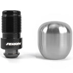 Perrin Shift Knob Barrel (1.85in, Brushed), 2002-2014 WRX - Angle 2