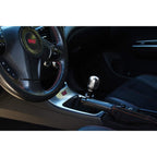 Perrin Shift Knob (Brushed Stainless Steel, 1.85in Barrel), 2013-2020 BRZ/FR-S & 2017-2020 Toyota 86 - Angle 4