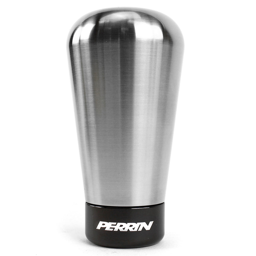 Perrin Shift Knob (Brushed Stainless Steel, 1.8in Tapered), 2013-2025 BRZ/FR-S/86/GR86