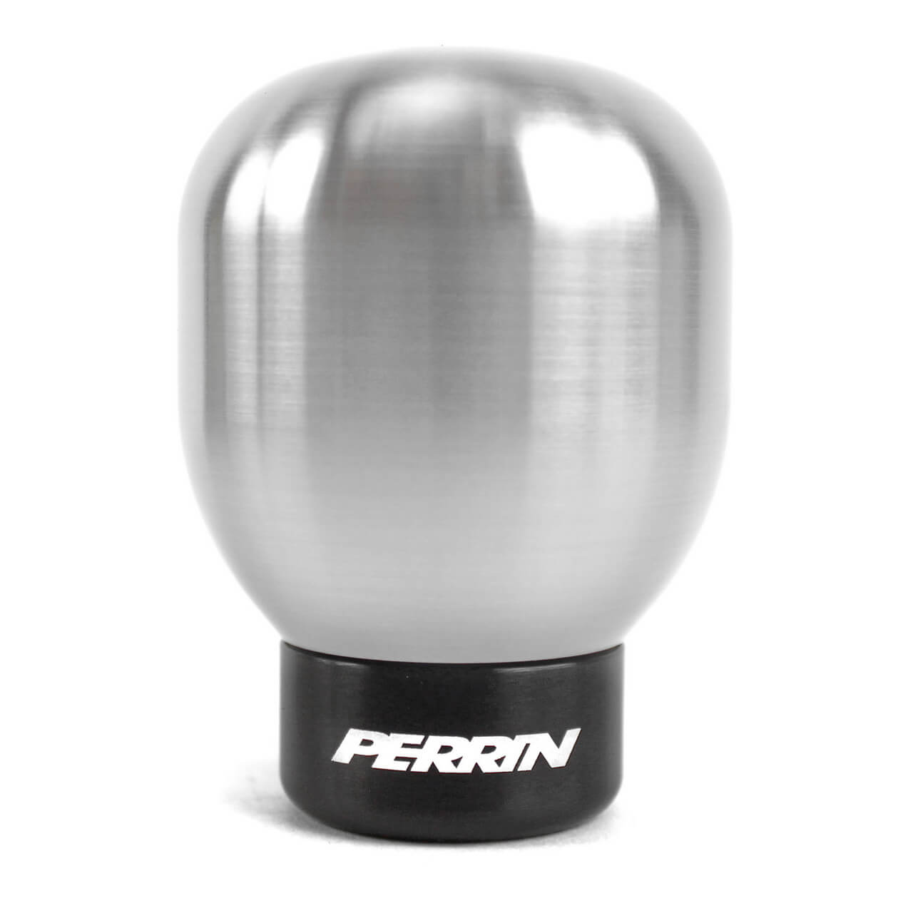 Perrin Shift Knob w/ Rattle Fix (Brushed Stainless Steel, 1.85in Barrel), 2015-2026 WRX