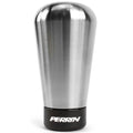 Perrin Shift Knob w/ Rattle Fix (Brushed Stainless Steel, 1.8in Tapered), 2015-2026 WRX