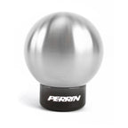 Perrin Shift Knob w/ Rattle Fix (Brushed Stainless Steel, 2.0in Ball), 2015-2026 WRX