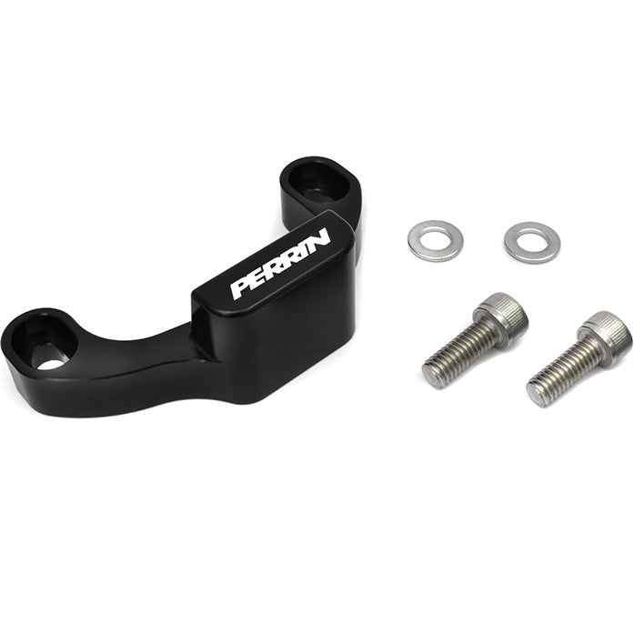 Perrin Shifter Stop (Black Anodized), 2015-2026 WRX - Angle 2