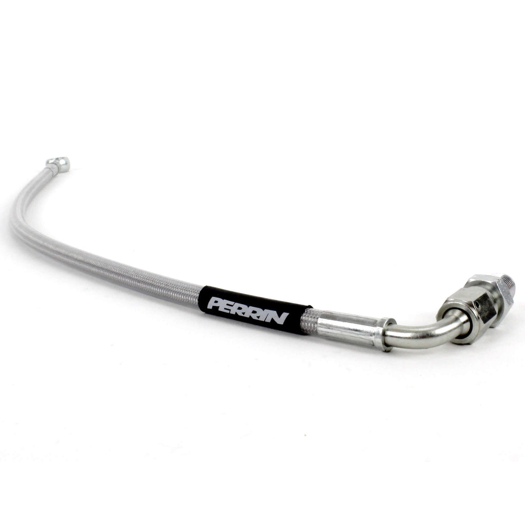 Perrin Stainless Steel Braided Clutch Hose, 2015-2026 STi/WRX & 2013-2026 BRZ/FR-S/86