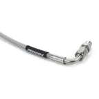 Perrin Stainless Steel Braided Clutch Hose, 2022-2026 WRX - Angle 3