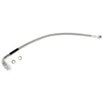Perrin Stainless Steel Braided Clutch Hose, 2022-2026 WRX - Angle 4