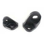 Perrin Turbo Bracket Kit (2pc, Black), 2015-2021 WRX - Angle 2