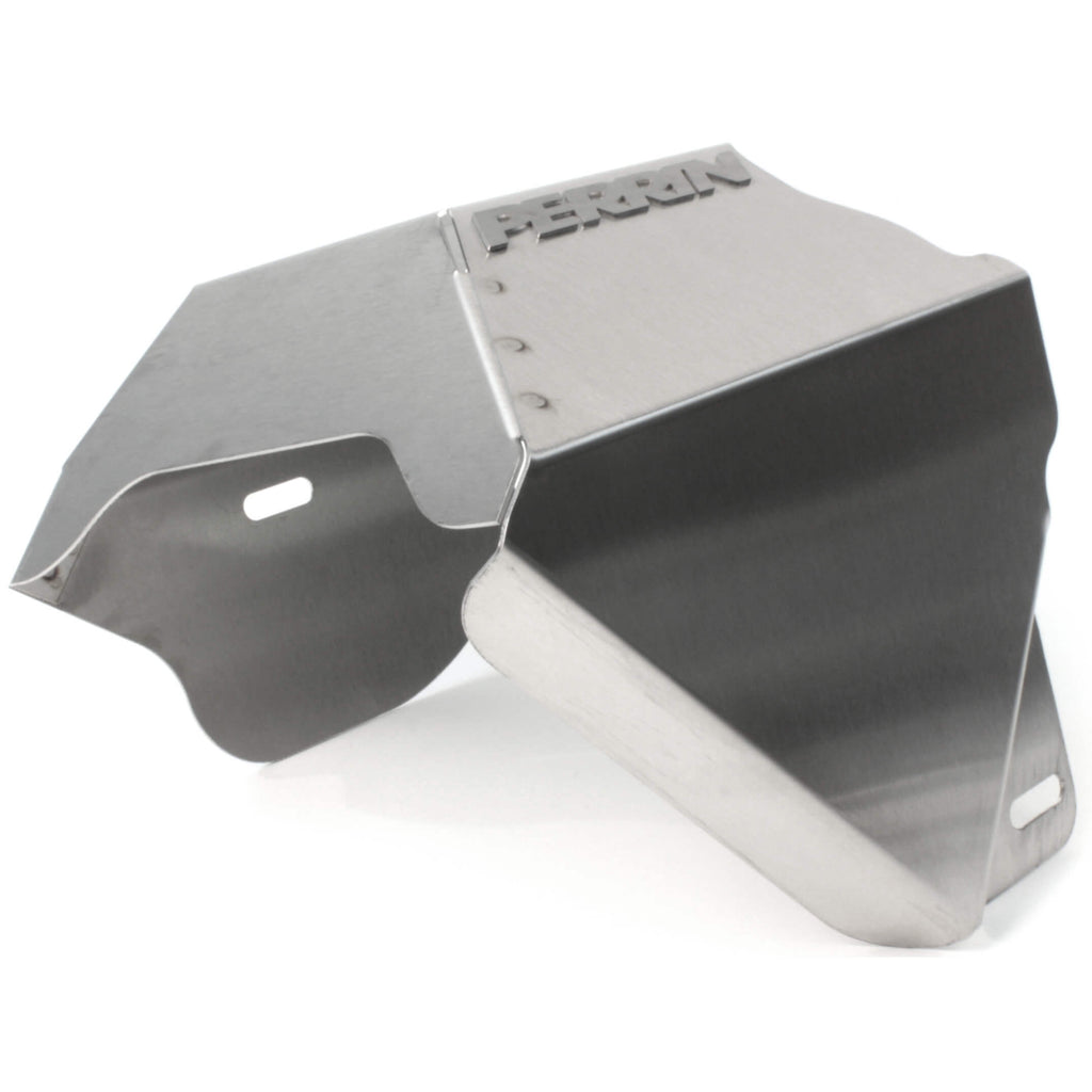 Perrin Turbo Heat Shield (Brushed), 2002-2014 WRX & 2004-2021 STi