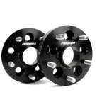 Perrin Wheel Adapter Spacers (25mm, 5x100 to 5x114.3, Pair), 2002-2014 WRX & 2013+ BRZ/FR-S/86 - Angle 2