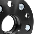 Perrin Wheel Spacers (20mm, 5x114.3, Pair/2, Black), 2005-2021 STi & 2015-2025 WRX - Angle 5