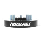 Perrin Wheel Spacers (25mm, Set/2, Black), 2002-2014 WRX & 2013-2026 BRZ/FR-S/86 - Angle 3