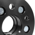 Perrin Wheel Spacers (25mm, Set/2, Black), 2002-2014 WRX & 2013-2026 BRZ/FR-S/86 - Angle 5