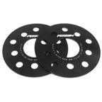 Perrin Wheel Spacers (3mm, 5x100 & 5x114.3, Pair/2, Black), 2004-2021 STi & 2002-2026 WRX - Angle 2