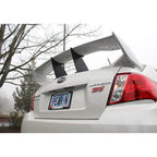 Perrin Wing Stabilizer (Black), 2011-2014 STi (Sedan) - Angle 3