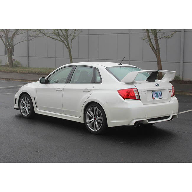 Perrin Wing Stabilizer (Black), 2011-2014 STi (Sedan) - Angle 6