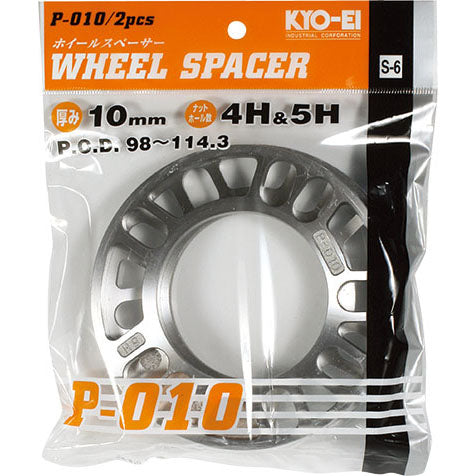 Project Kics Wheel Spacers (10mm, Pair/2)