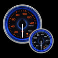 Prosport Crystal Blue Series Oil Pressure Gauge (52mm, Peak/Warn)