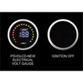 Prosport Digital Series Voltmeter Gauge (52mm, Blue LCD)