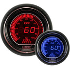 Prosport EVO Series Fuel Pressure Gauge (52mm, Blue & Red)