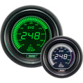 Prosport EVO Series Oil Temp Gauge (52mm, Green & White)