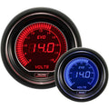 Prosport EVO Series Voltmeter Gauge (52mm, Blue & Red)