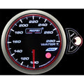 Prosport Halo Series Water Temp Gauge (52mm, 3 Color, Peak/Warn)