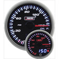 Prosport JDM Series Oil Pressure Gauge (52mm, Peak/Warn)