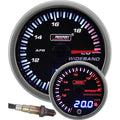 Prosport JDM Series Wideband (AFR) Gauge (60mm, Amber/White, Peak/Warn)