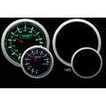Prosport Performance Series Voltmeter Gauge (52mm, Green/White)