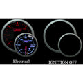 Prosport Premium Boost Gauge 60 PSI (52mm, Amber/White, Peak/Warn)