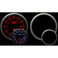 Prosport Premium EGT Gauge (52mm, Amber/White, Peak/Warn)