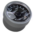 Prosport Premium Oil Pressure Gauge (52mm, Amber/White, Peak/Warn) - Angle 3